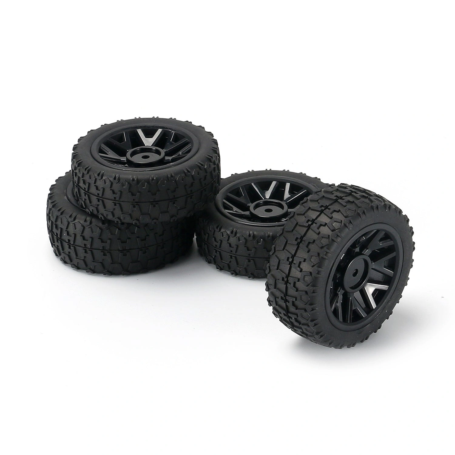 Ready-to-Run Buggy Tires 1/14 Wheel Set 4pcs Upgrade